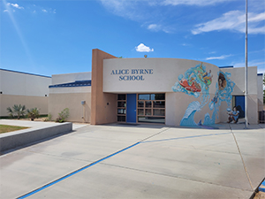 Alice Byrne school outside