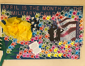 April is military family month